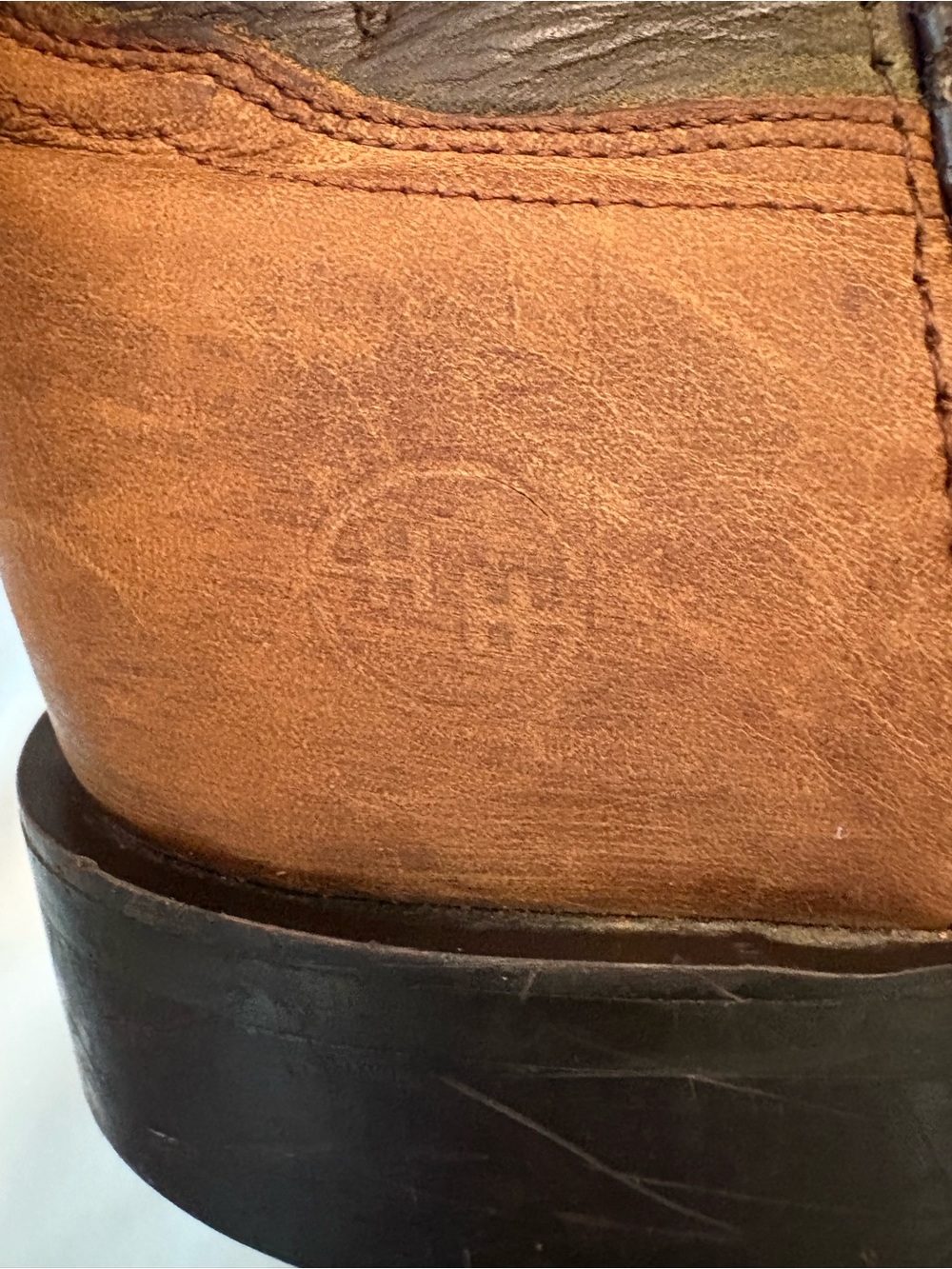 Double H Men’s Western Square Toed Boots DH 3571 Size 9 - Picture 7 of 12